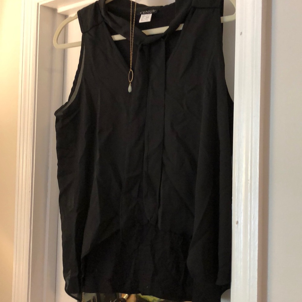 Classic black top for work or going out